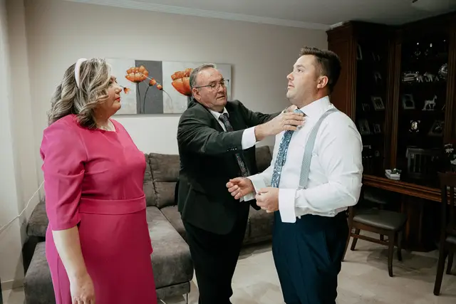 boda dominio vega requena iglesia Maria Angel preparativos