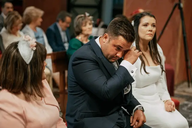 boda dominio vega requena iglesia Maria Angel ceremonia emotivas