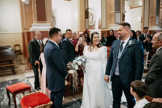 boda dominio vega requena iglesia Maria Angel Salida / Entrada