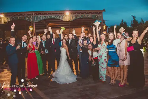 fotografía boda coktail