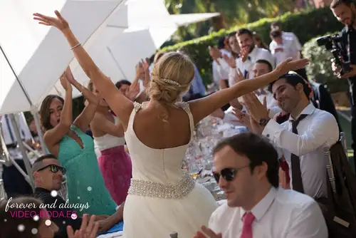 fotografía boda banquete