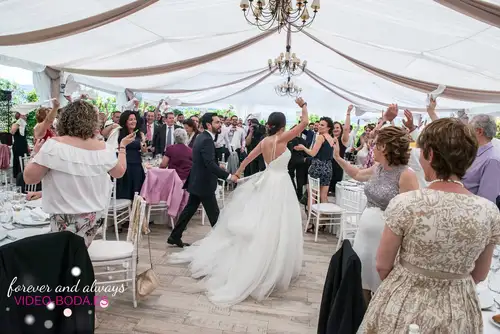 fotografía boda banquete