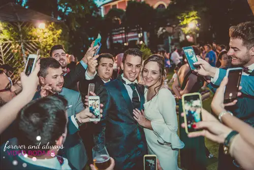 fotografía boda coktail