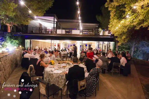 fotografía boda banquete