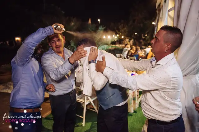 fotografías cena boda mas del olmo