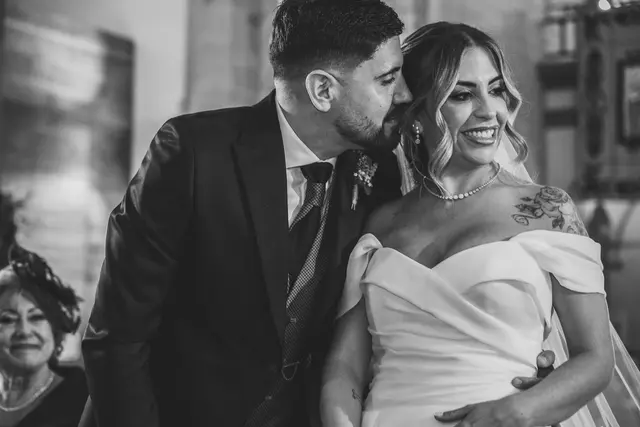 Boda de Ángela y Fernando en Bodegas Emilio Clemente ceremonia