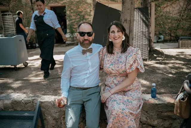 Boda de Ángela y Fernando en Bodegas Emilio Clemente coctel