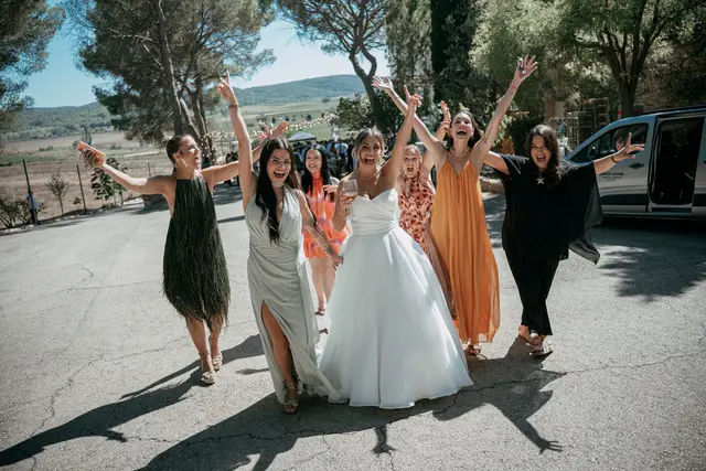 Boda de Ángela y Fernando en Bodegas Emilio Clemente coctel