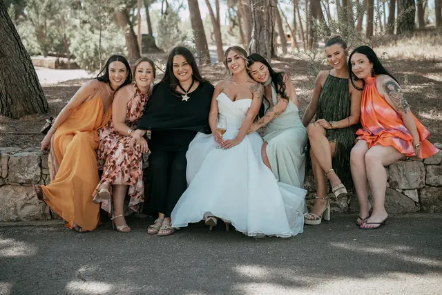 Boda de Ángela y Fernando en Bodegas Emilio Clemente coctel