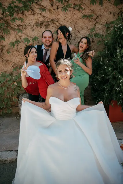 Boda de Ángela y Fernando en Bodegas Emilio Clemente coctel