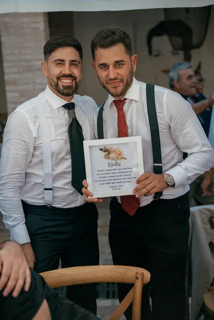 Boda de Ángela y Fernando en Bodegas Emilio Clemente emotivas