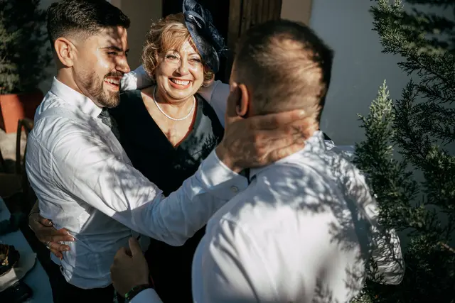 Boda de Ángela y Fernando en Bodegas Emilio Clemente emotivas