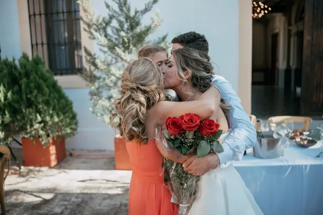 Boda de Ángela y Fernando en Bodegas Emilio Clemente emotivas
