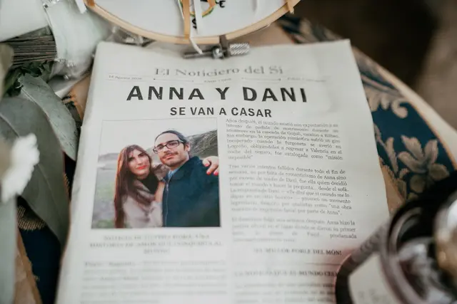 Boda de Anna y Daniel en Jardines La Cartuja detalles