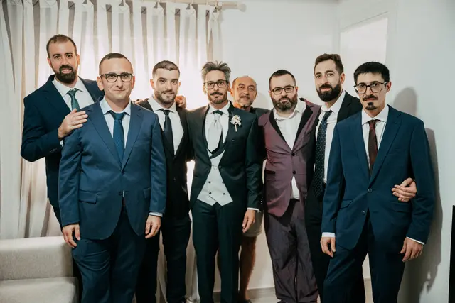 Boda de Anna y Daniel en Jardines La Cartuja preparativos