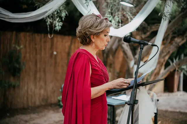 Boda de Anna y Daniel en Jardines La Cartuja ceremonia