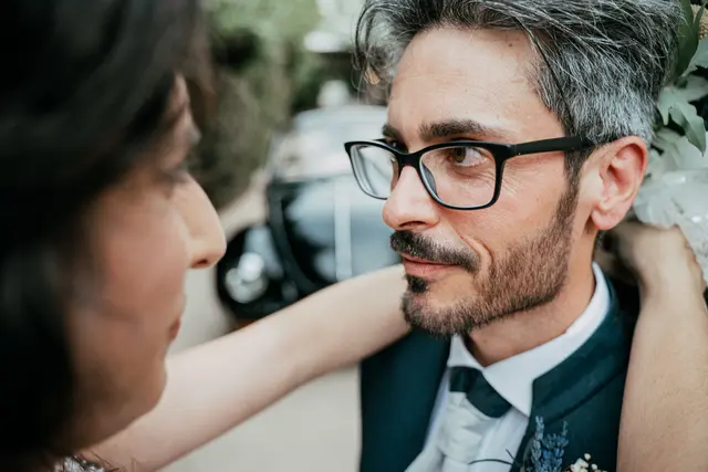 Boda de Anna y Daniel en Jardines La Cartuja sesion pareja