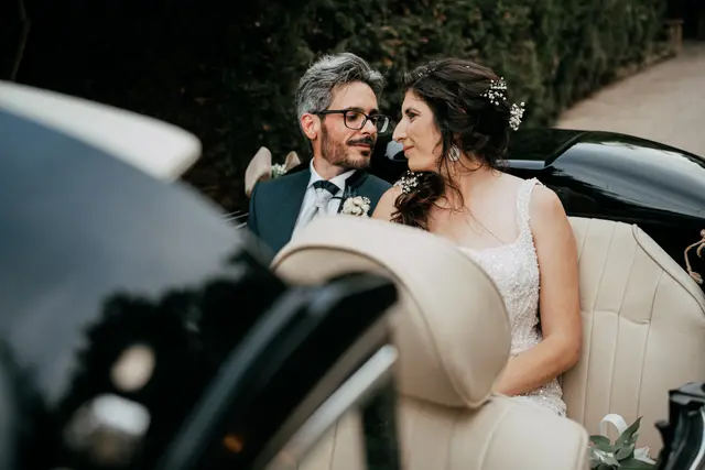 Boda de Anna y Daniel en Jardines La Cartuja sesion pareja