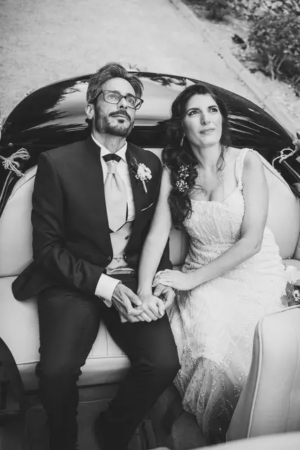Boda de Anna y Daniel en Jardines La Cartuja portada sesion pareja