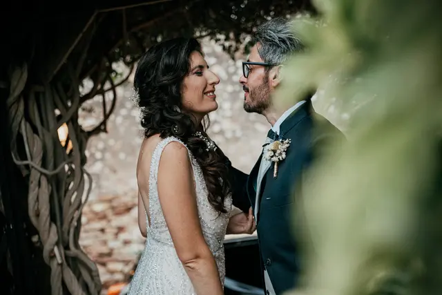 Boda de Anna y Daniel en Jardines La Cartuja sesion pareja