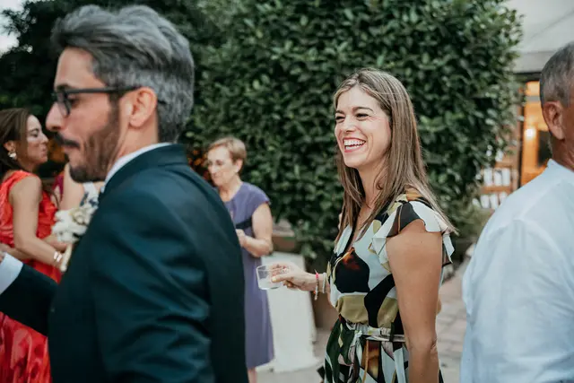Boda de Anna y Daniel en Jardines La Cartuja coctel