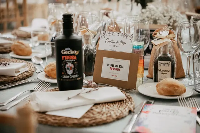 Boda de Anna y Daniel en Jardines La Cartuja detalles