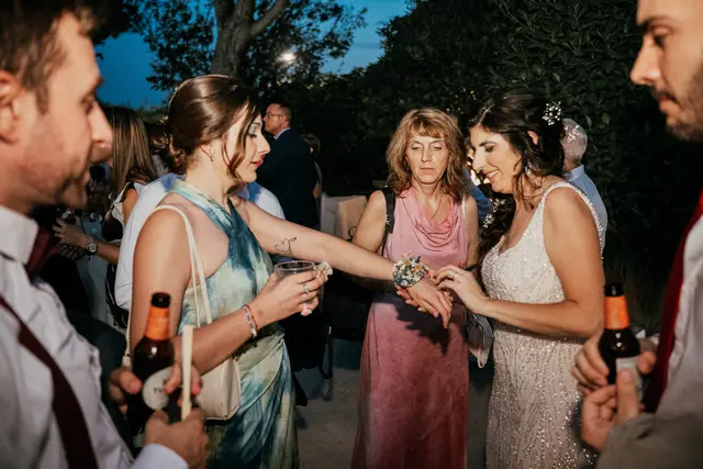 Boda de Anna y Daniel en Jardines La Cartuja coctel