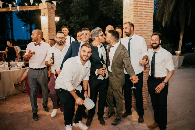 Boda de Anna y Daniel en Jardines La Cartuja coctel