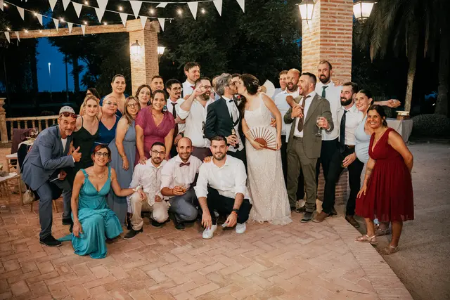 Boda de Anna y Daniel en Jardines La Cartuja coctel