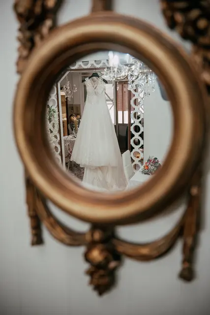 Boda de Alba y Jorge en Villa Delia preparativos