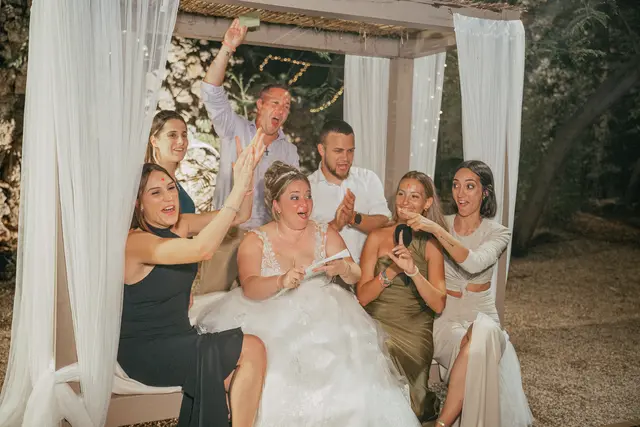 Boda de Alba y Jorge en Villa Delia fiesta