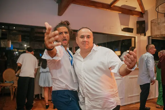 Boda de Alba y Jorge en Villa Delia fiesta