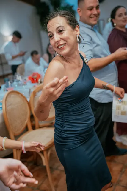 Boda de Alba y Jorge en Villa Delia banquete