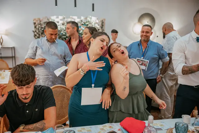 Boda de Alba y Jorge en Villa Delia banquete