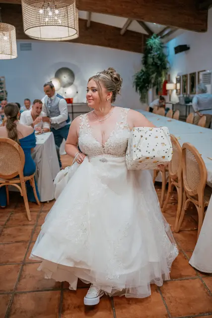 Boda de Alba y Jorge en Villa Delia banquete