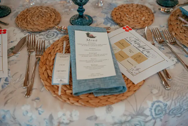Boda de Alba y Jorge en Villa Delia detalles
