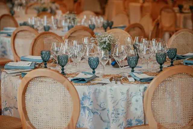 Boda de Alba y Jorge en Villa Delia detalles