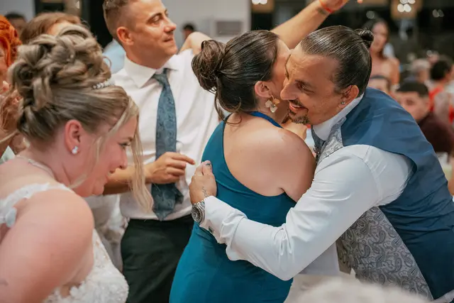 Boda de Alba y Jorge en Villa Delia banquete