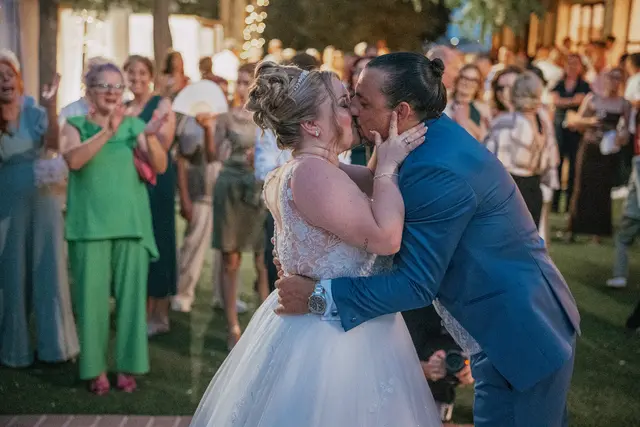 Boda de Alba y Jorge en Villa Delia coctel