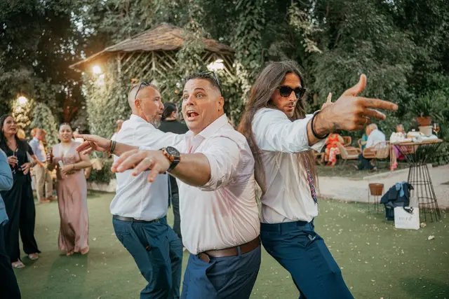 Boda de Alba y Jorge en Villa Delia coctel portada