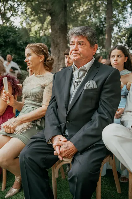 Boda de Alba y Jorge en Villa Delia ceremonia