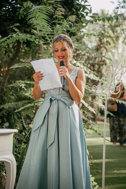 Boda de Alba y Jorge en Villa Delia ceremonia