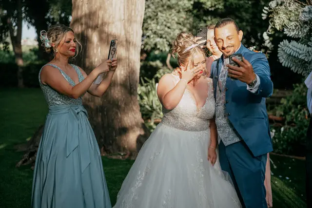 Boda de Alba y Jorge en Villa Delia ceremonia
