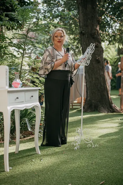 Boda de Alba y Jorge en Villa Delia ceremonia