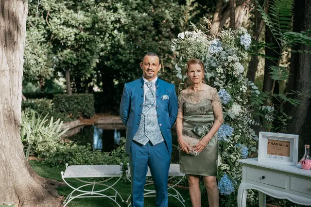 Boda de Alba y Jorge en Villa Delia ceremonia