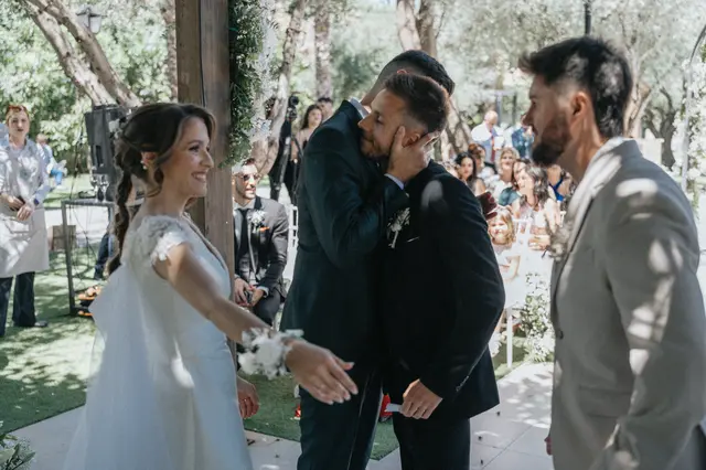 Boda de Célia y Fran en L’Hort de la Vila por Va de Novias. ceremonia