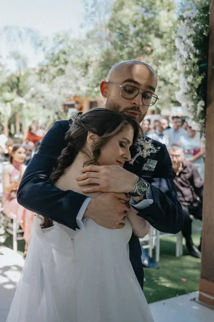 Boda de Célia y Fran en L’Hort de la Vila por Va de Novias. ceremonia