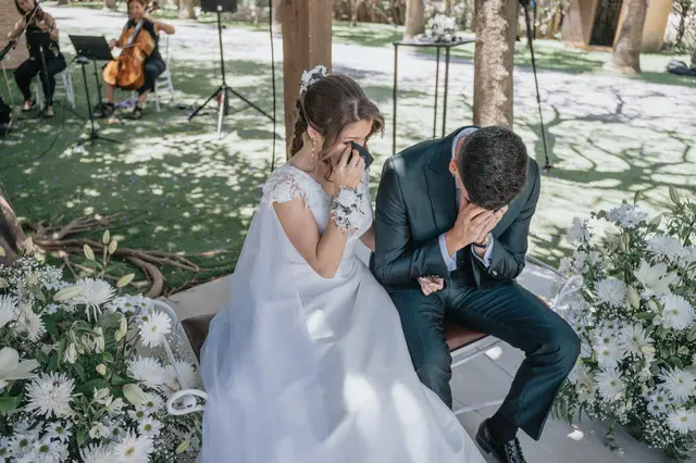Boda de Célia y Fran en L’Hort de la Vila por Va de Novias. ceremonia