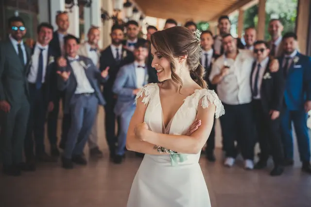 Boda de Célia y Fran en L’Hort de la Vila por Va de Novias. divertidas