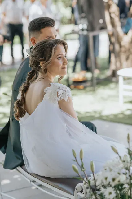 Boda de Célia y Fran en L’Hort de la Vila por Va de Novias. ceremonia